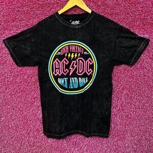 AC/DC Hells Bells High Voltage Tshirt size Medium